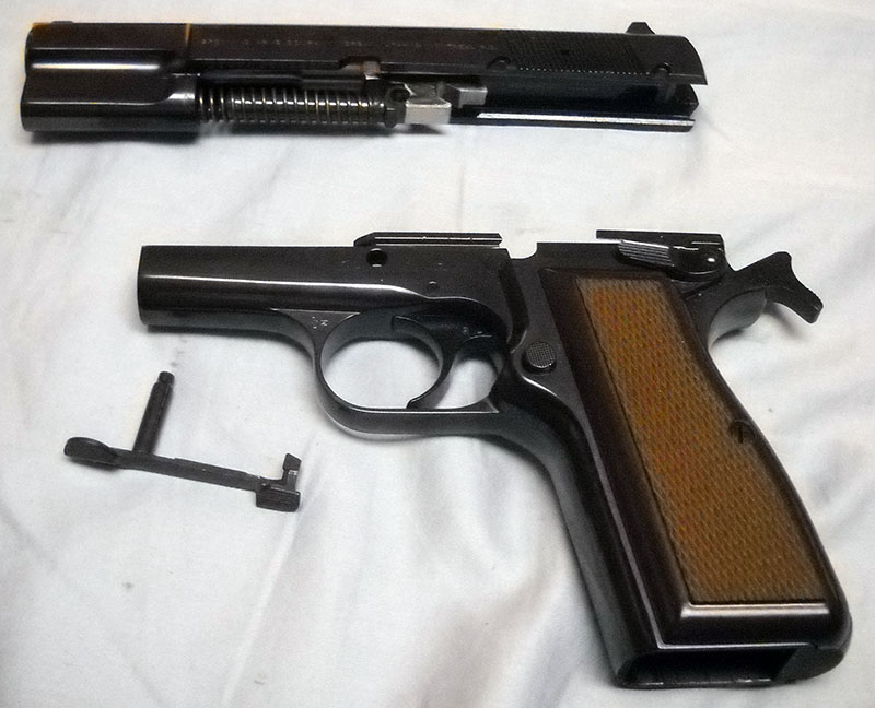 Browning Hi-Power disassembly, part 5